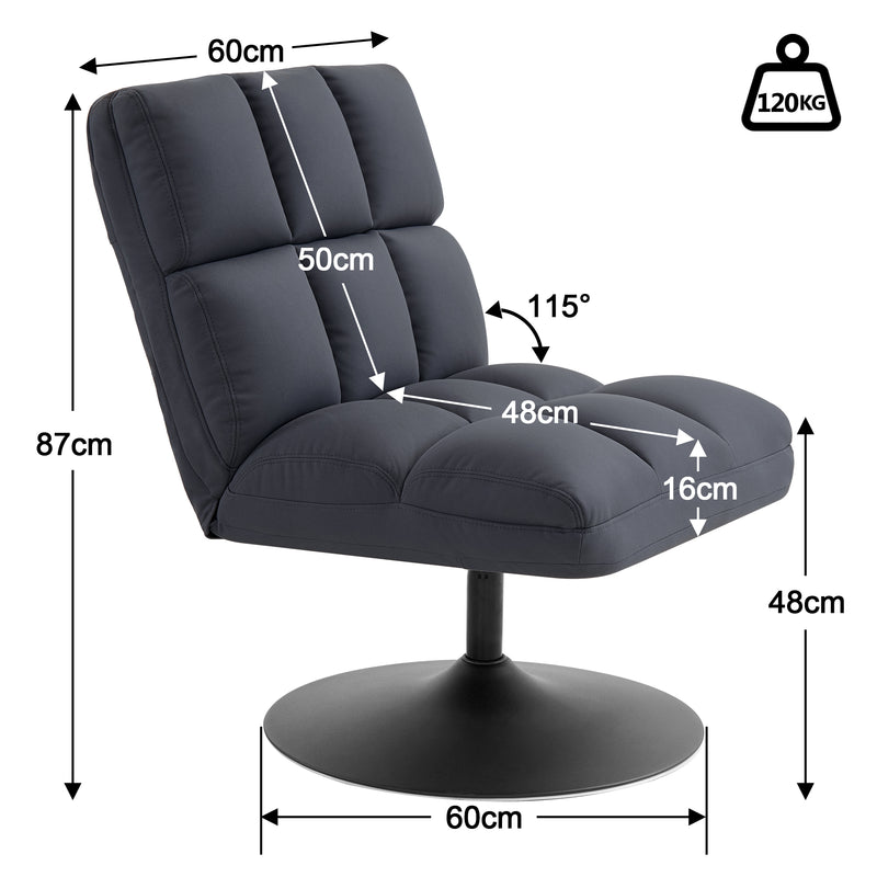 MCombo Drehsessel Loungesessel modern, Cocktailsessel Stuhl Relaxsesse